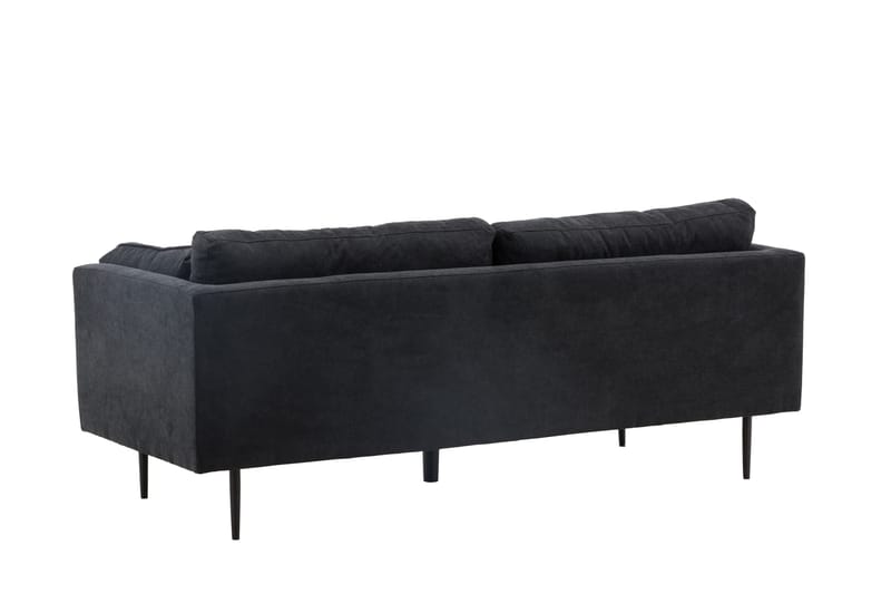 Boom 2-personers Sofa - Sort - Møbler - Sofaer - 3 personers sofa