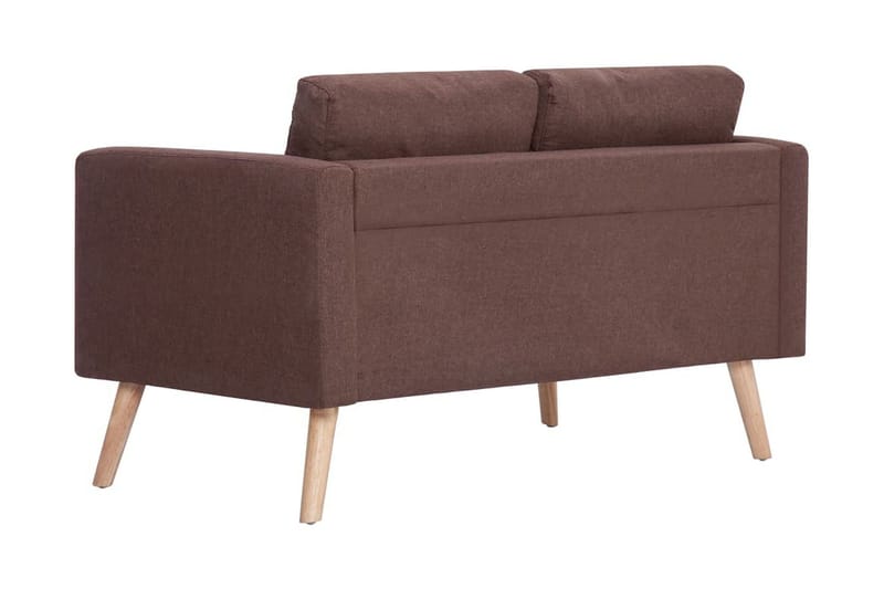 2-Personers Sofa I Stof Brun - Brun - Møbler - Sofaer - 2 personers sofa