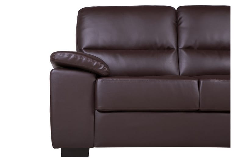 Adlyn Sofa 2-pers. Kunstlæder - Brun - Møbler - Sofaer - 2 personers sofa