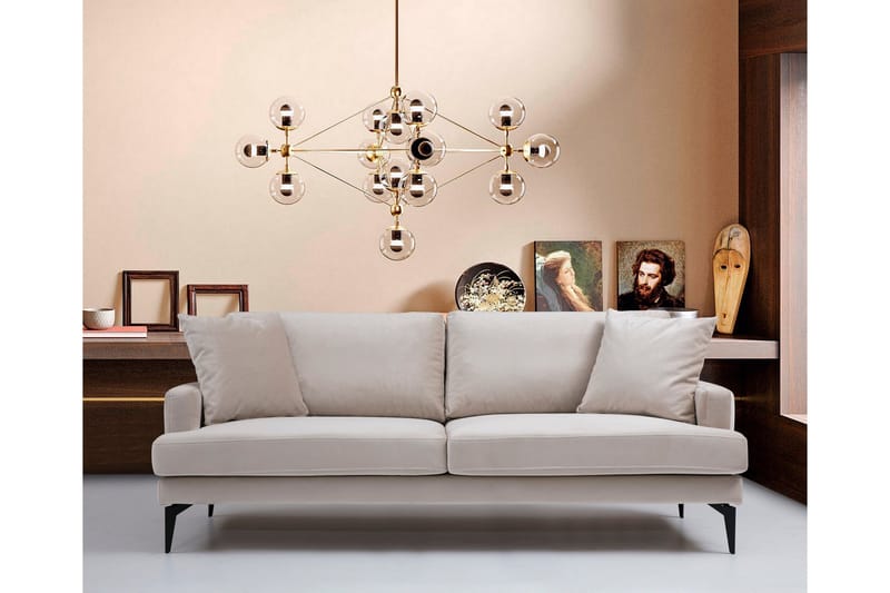 Andary Sofa 2-seter - Beige - Møbler - Sofaer - 2 personers sofa