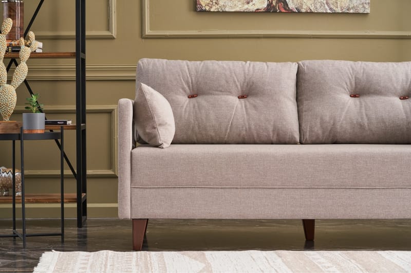 Angola Sofa 2-Pers. - Cream - Møbler - Sofaer - 2 personers sofa