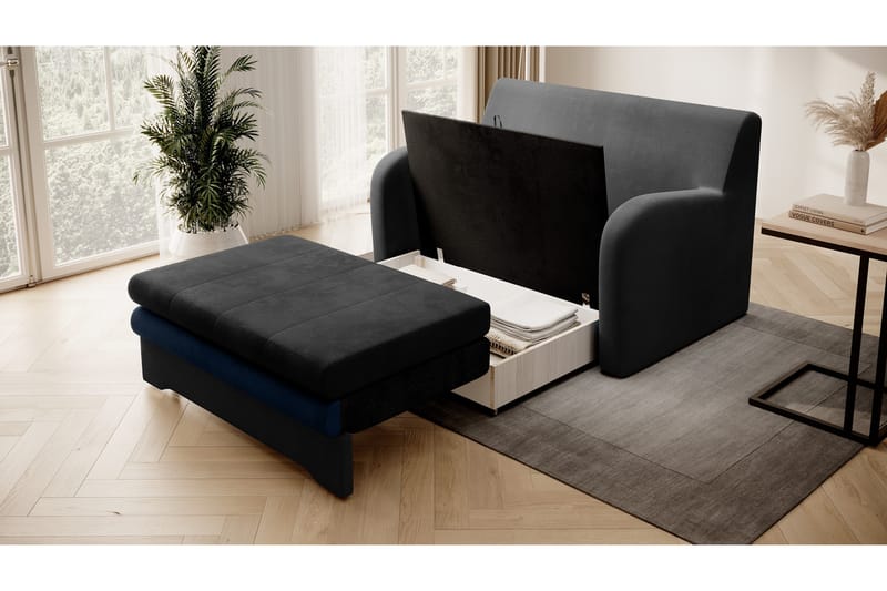 Ario Sofa 2-Pers. - Sort - Møbler - Sofaer - 2 personers sofa