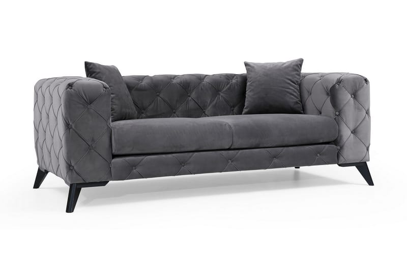 Beachport 2-personers Sofa - Antracit/Sort - Møbler - Sofaer - 2 personers sofa