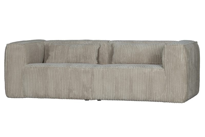 Bean 3,5-personers sofa hefty ribcord naturlig - Møbler - Sofaer - 2 personers sofa