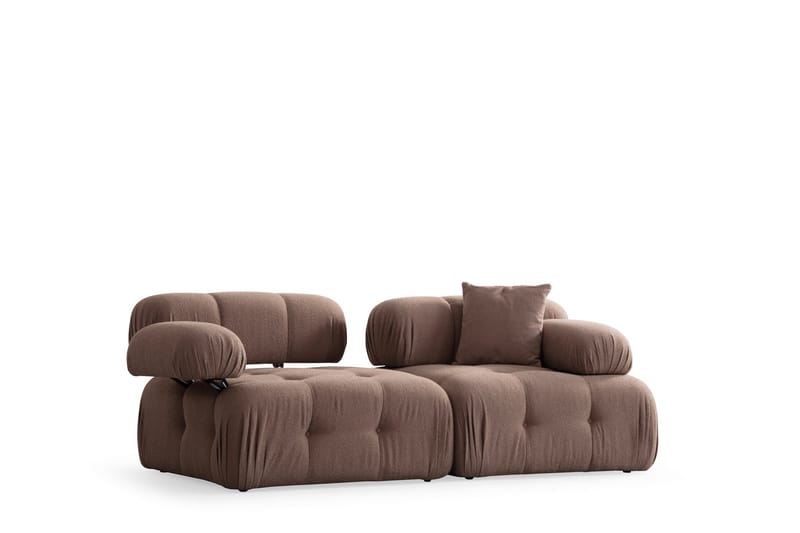 Bengul Boblende Sofa 2-sæders - Cappuccino - Møbler - Sofaer - 2 personers sofa