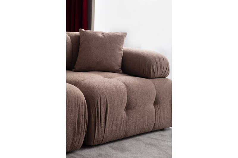 Bengul Boblende Sofa 2-sæders - Cappuccino - Møbler - Sofaer - 2 personers sofa