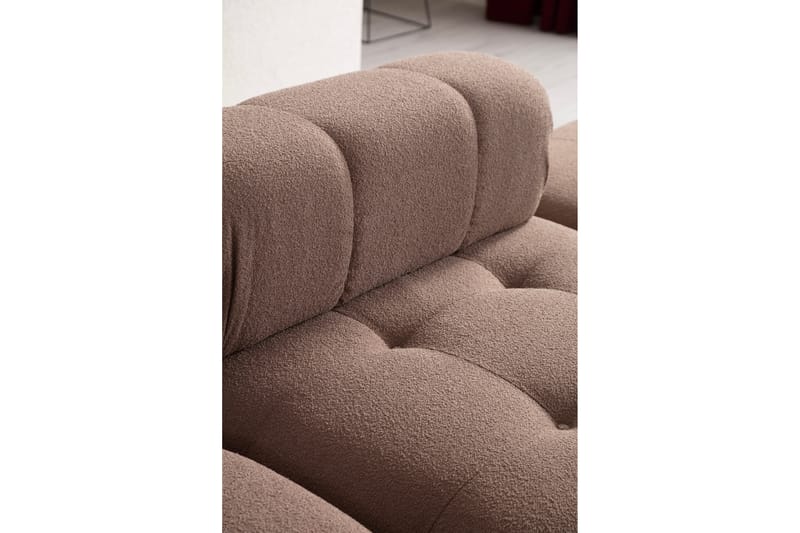 Bengul Boblende Sofa 2-sæders - Cappuccino - Møbler - Sofaer - 2 personers sofa