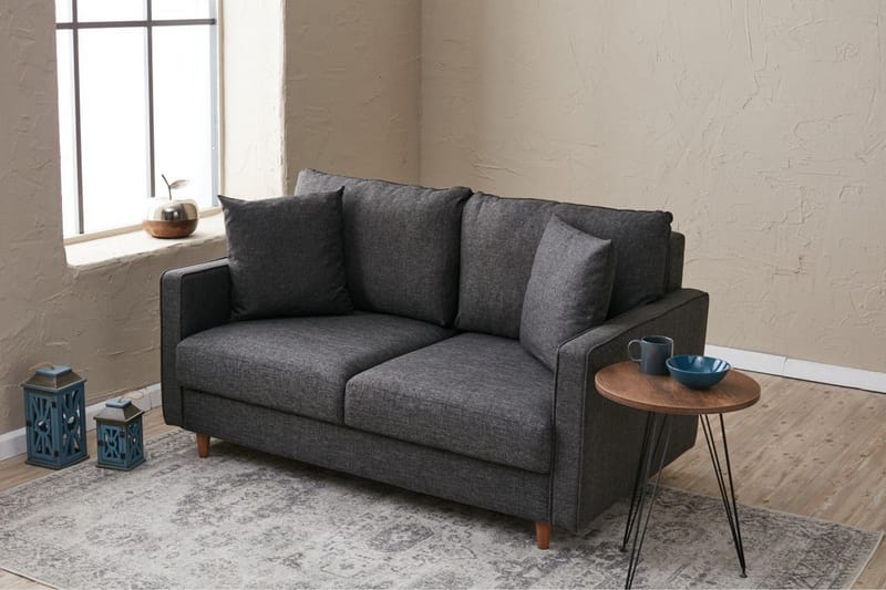 Braneles Sofa 2-personers - Antracit - Møbler - Sofaer - 2 personers sofa