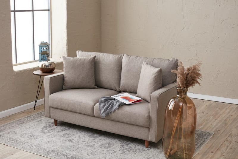 Braneles Sofa 2-personers - Beige - Møbler - Sofaer - 2 personers sofa