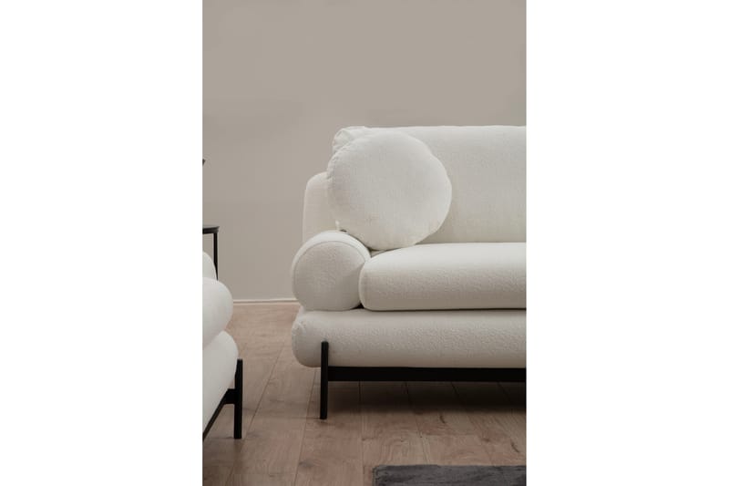 Cassius Sofa 2-personers - Hvid - Møbler - Sofaer - 2 personers sofa