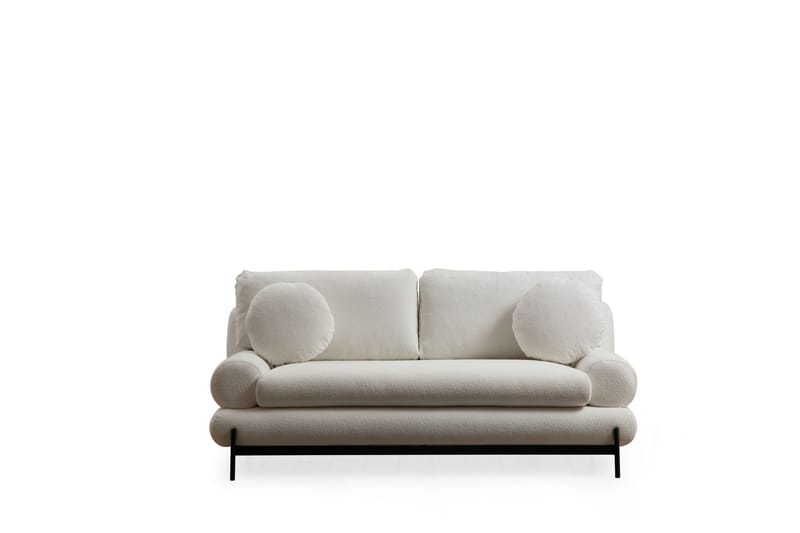 Cassius Sofa 2-personers - Hvid - Møbler - Sofaer - 2 personers sofa