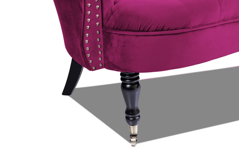 Chesterfield Ludovic Sofa 2-personers - Cerise - Møbler - Sofaer - 2 personers sofa