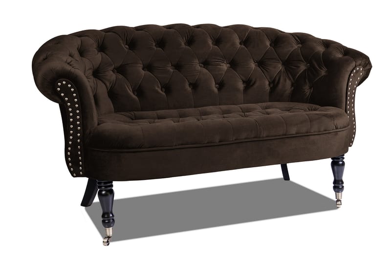 Chesterfield Ludovic Sofa 2-personers - Brun - Møbler - Sofaer - 2 personers sofa