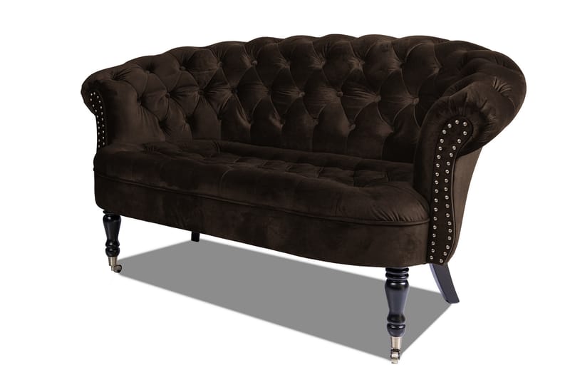 Chesterfield Ludovic Sofa 2-personers - Brun - Møbler - Sofaer - 2 personers sofa