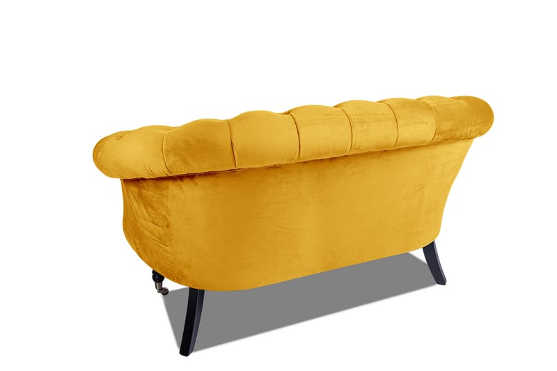 Chesterfield Ludovic Sofa 2-personers - Gul - Møbler - Sofaer - 2 personers sofa