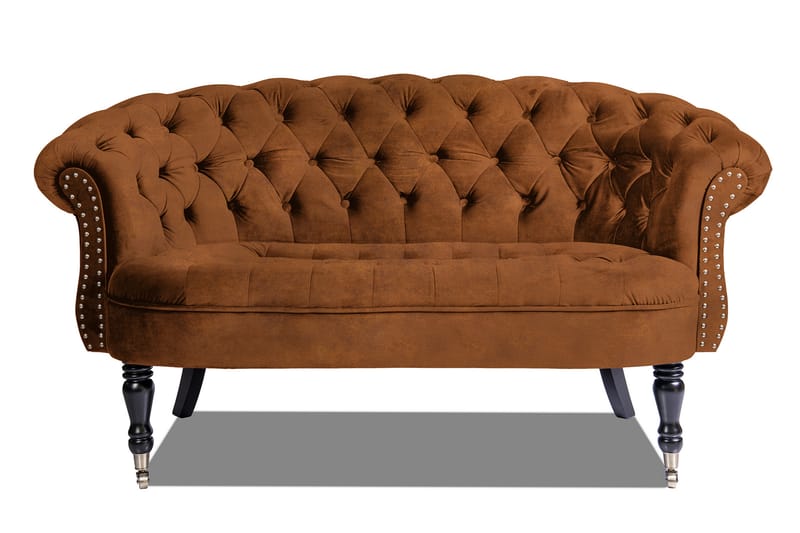 Chesterfield Ludovic Sofa 2-personers - Cognac - Møbler - Sofaer - 2 personers sofa