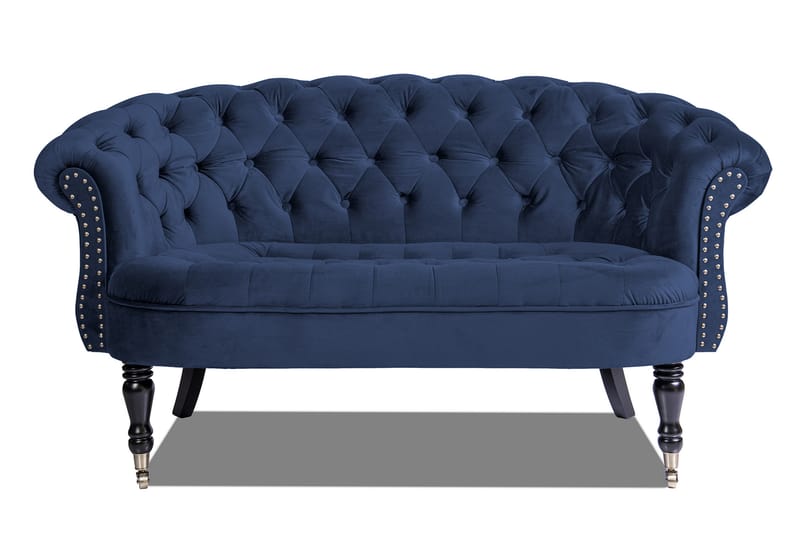 Chesterfield Ludovic Sofa 2-personers - Petrolbl�å - Møbler - Sofaer - 2 personers sofa