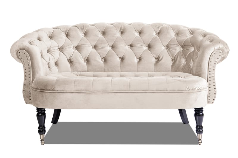 Chesterfield Ludovic Sofa 2-personers - Beige - Møbler - Sofaer - 2 personers sofa