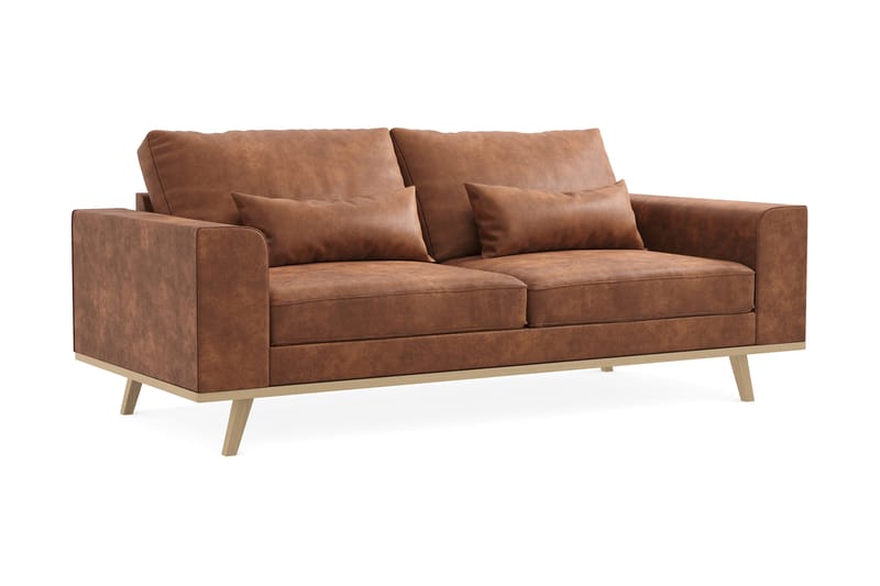 Copenhagen 2-pers Sofa - Brun - Møbler - Sofaer - 2 personers sofa