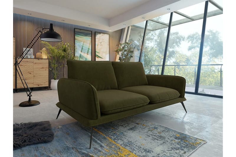 Graystone 2-pers. Sofa - Mørkebrun - Møbler - Sofaer - 2 personers sofa