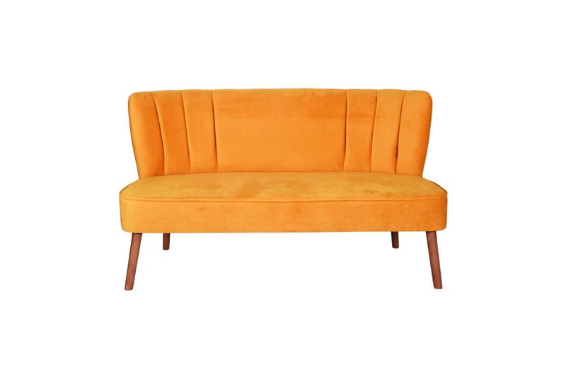 Indumati Sofa 2-personers - Orange - Møbler - Sofaer - 2 personers sofa