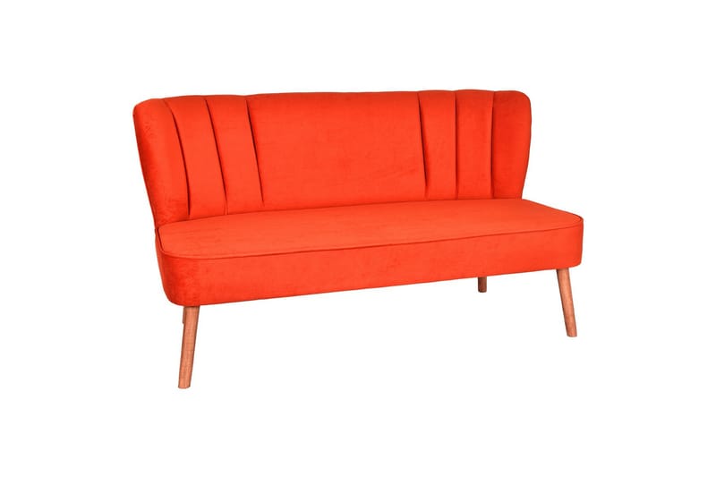 Indumati Sofa 2-personers - Rød - Møbler - Sofaer - 2 personers sofa