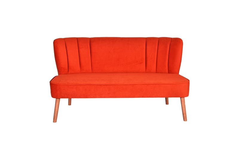 Indumati Sofa 2-personers - Rød - Møbler - Sofaer - 2 personers sofa