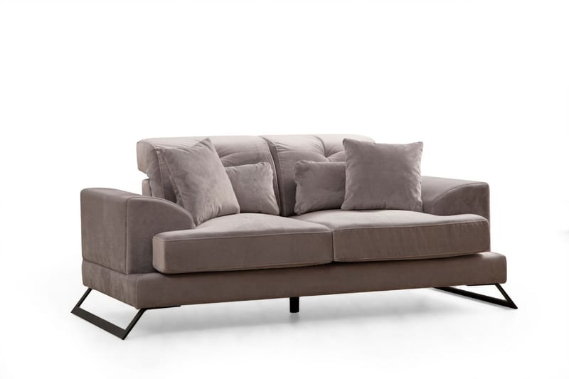 Jaraad Sofa 2-personers - Grå - Møbler - Sofaer - 2 personers sofa