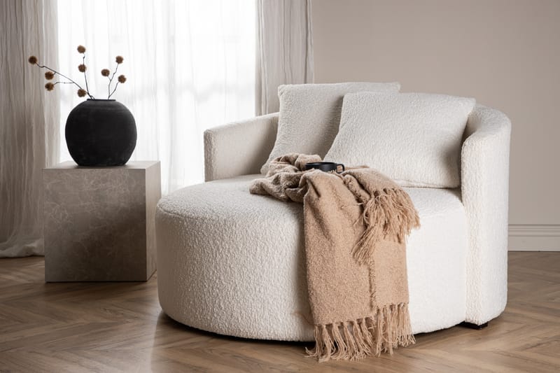 Kelso 2-Pers. Sofa - Beige Bouclé - Møbler - Sofaer - 2 personers sofa