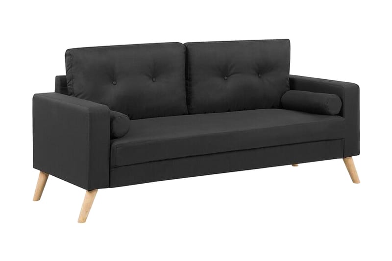 Kemsley sofa - Sort - Møbler - Sofaer - 2 personers sofa