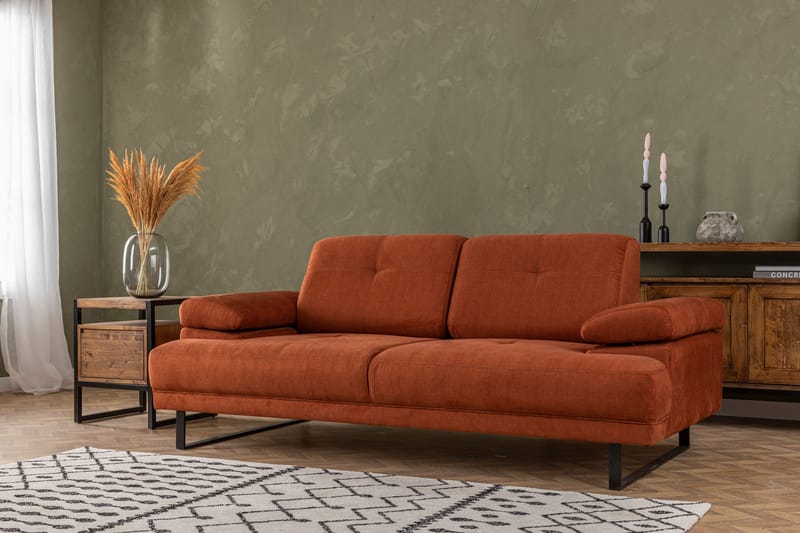 Kitimat Sofa 2-personers - Orange - Møbler - Sofaer - 2 personers sofa