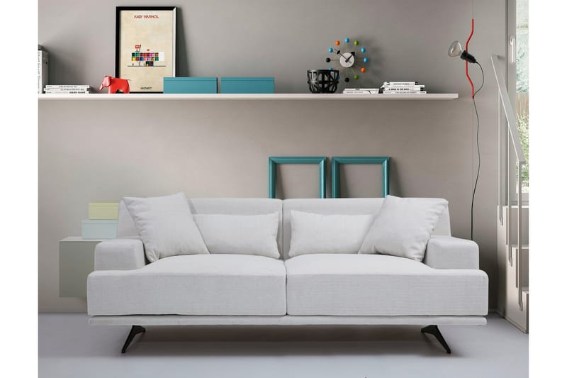 Lums 2-Pers. Sofa - Beige - Møbler - Sofaer - 2 personers sofa