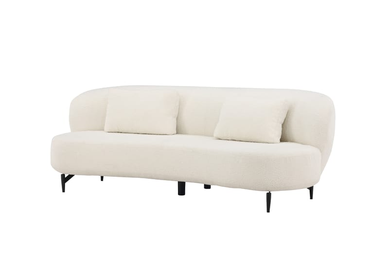 Luna Sofa 2-sits - Hvid - Møbler - Sofaer - 2 personers sofa