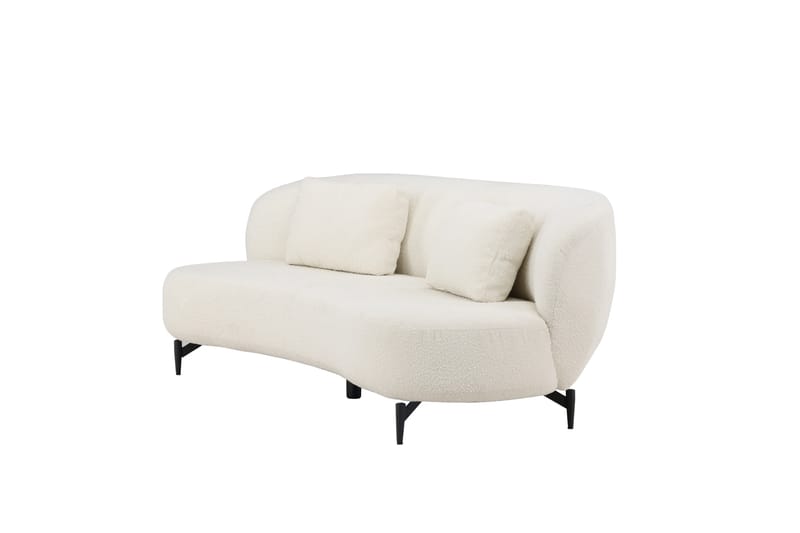 Luna Sofa 2-sits - Hvid - Møbler - Sofaer - 2 personers sofa