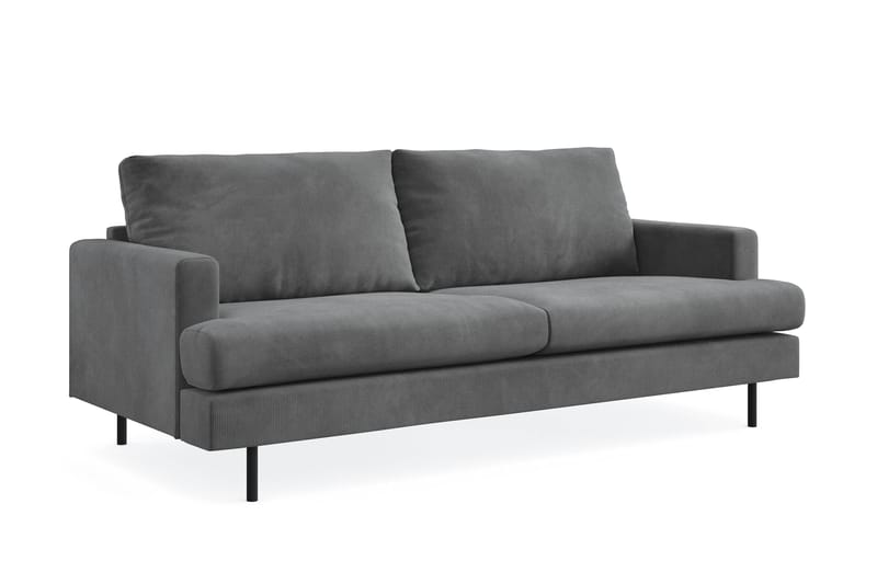 Menard Compact Sofa 2-sæder - Grå - Møbler - Sofaer - 2 personers sofa