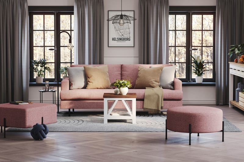 Menard Compact Sofa 2-sæder - Lilla - Møbler - Sofaer - 2 personers sofa