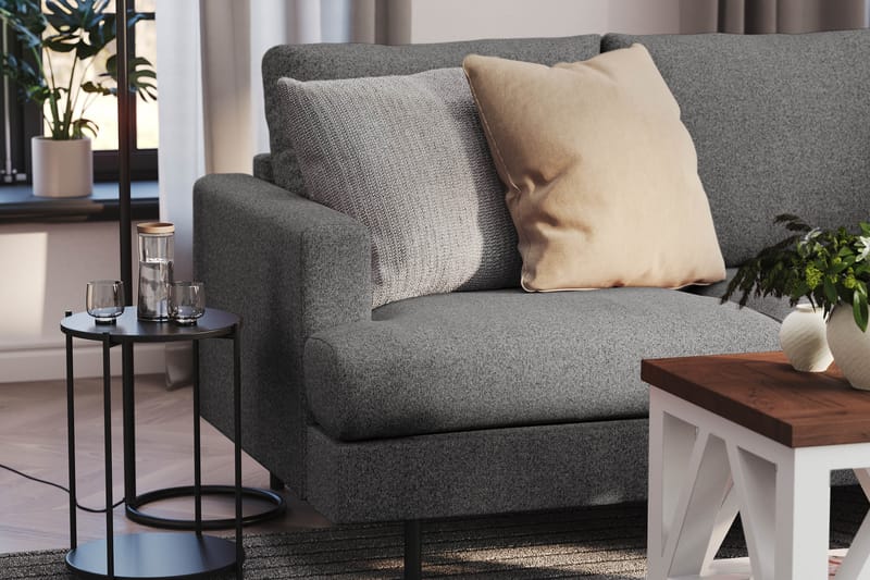 Menard Compact Sofa 2-sæder - Mørkegrå - Møbler - Sofaer - 2 personers sofa