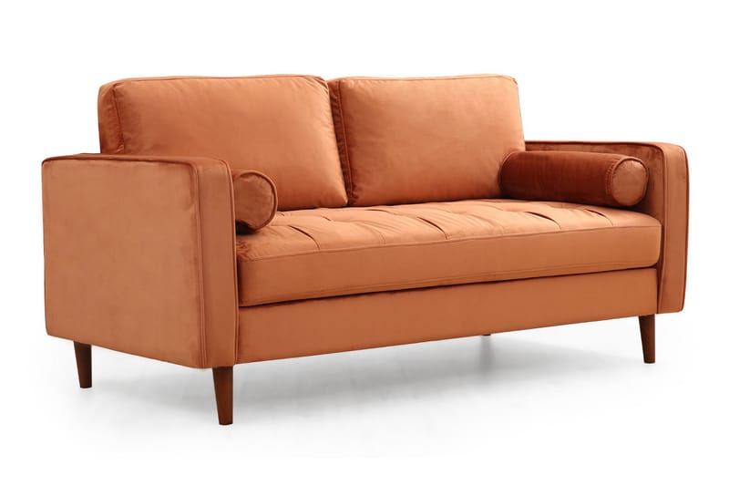 Mirrilnesh Sofa 2-Pers. - Orange - Møbler - Sofaer - 2 personers sofa