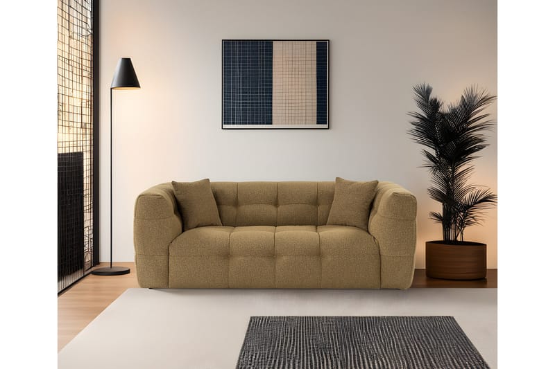 Octavian Sofa 2-pers - Khaki - Møbler - Sofaer - 2 personers sofa