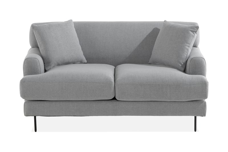 Papillon 2-personers Sofa - Grå/Metal - Møbler - Sofaer - 2 personers sofa