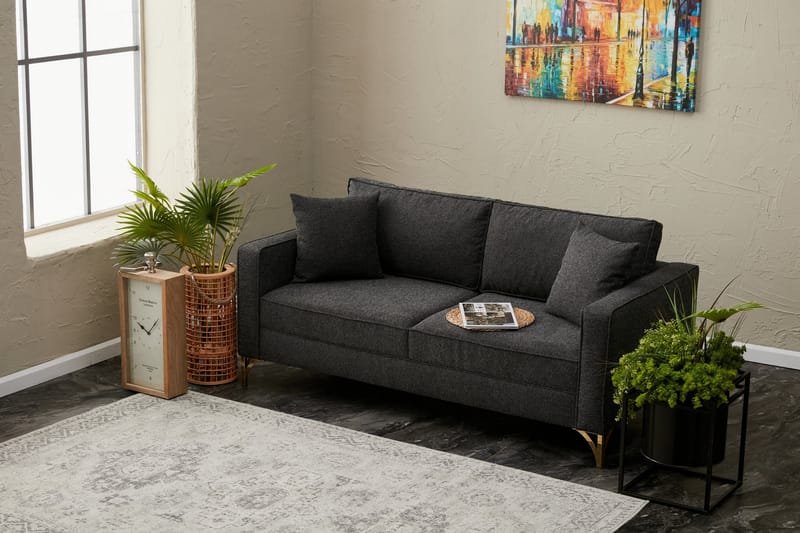 Retzow Sofa 2-personers - Antracit - Møbler - Sofaer - 2 personers sofa