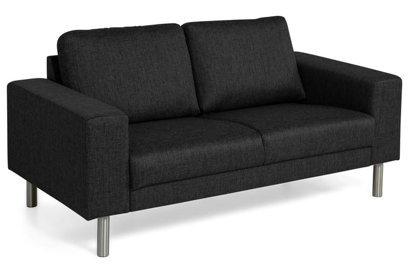 Runsala 2-pers Sofa - Sort - Møbler - Sofaer - 2 personers sofa