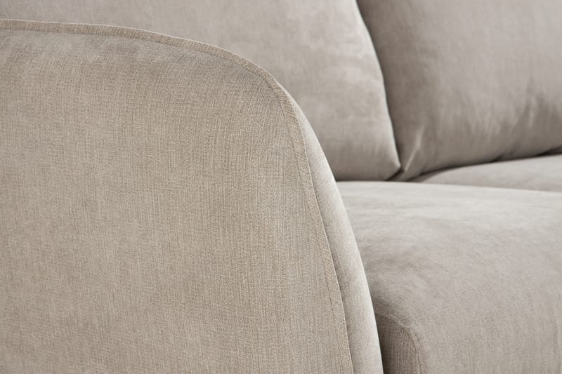 Trend Lyx 2-Pers. Sofa - Beige/Eg - Møbler - Sofaer - 2 personers sofa