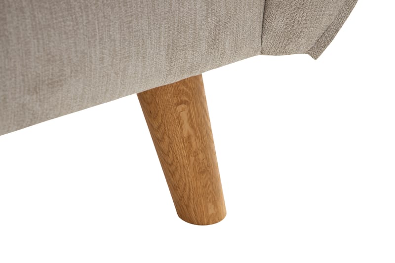 Trend Lyx 2-Pers. Sofa - Beige/Eg - Møbler - Sofaer - 2 personers sofa