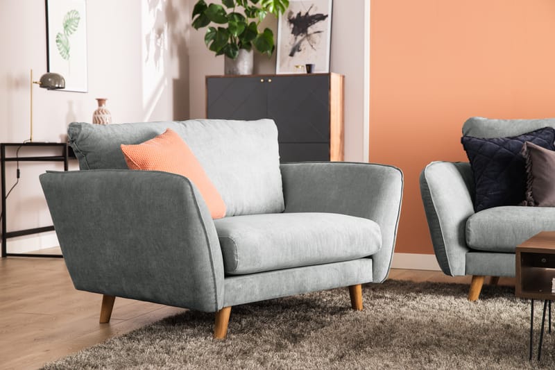 Trend Lyx 2-Pers. Sofa - Grå - Møbler - Sofaer - 2 personers sofa