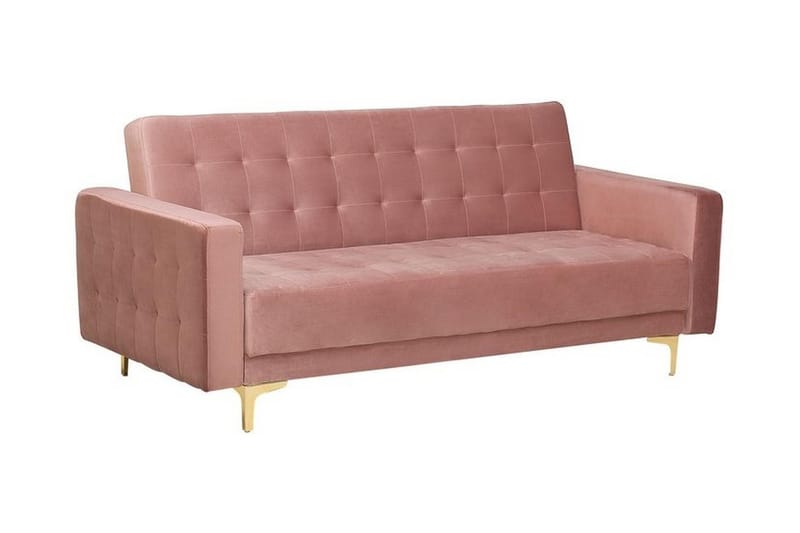 Aberdeen Sofa 2-4 sæder - Lyserød - Møbler - Sofaer - 3 personers sofa