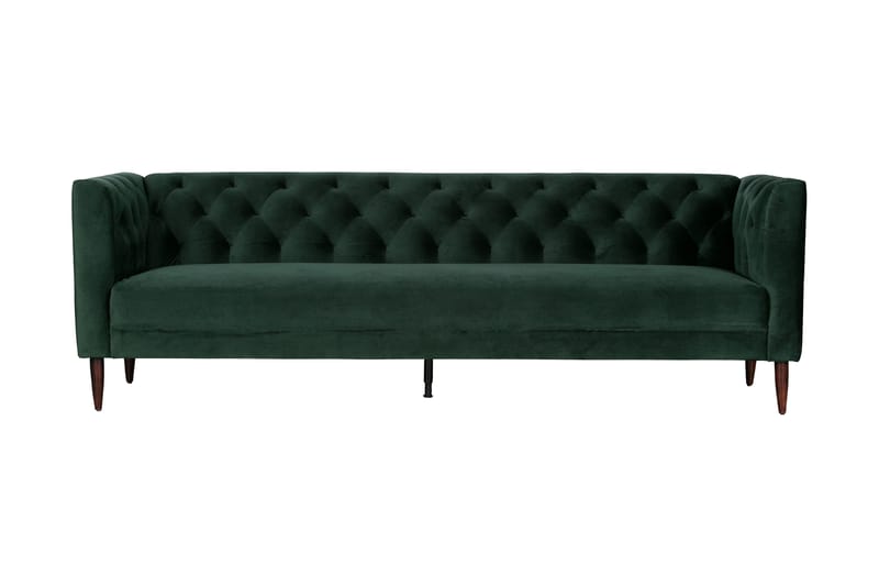 Alpenberg 3-Pers. Sofa - Mørkegrøn - Møbler - Sofaer - 3 personers sofa