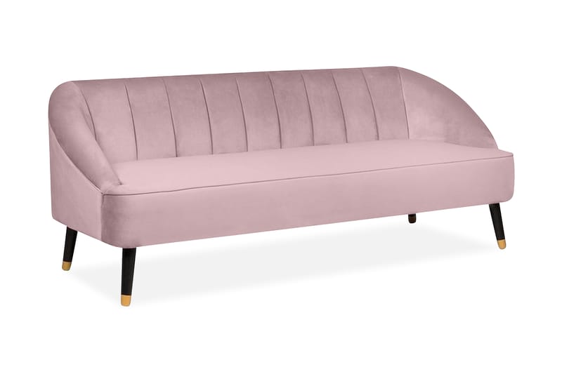 Alsvag Sofa 2-4 pers - Lyserød - Møbler - Sofaer - 3 personers sofa