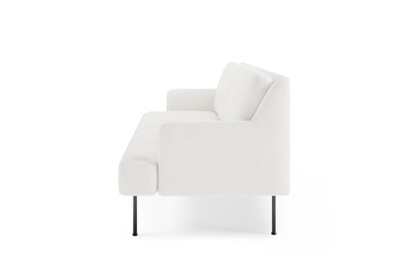 Angele Sofa 3-personers - Hvid Bouclé - Møbler - Sofaer - 3 personers sofa