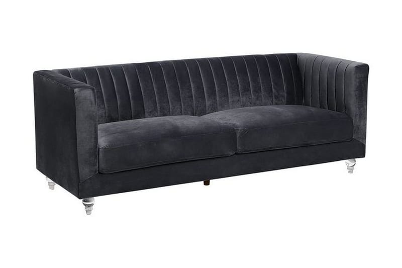 Arvika Sofa 2-4 sæder - Sort - Møbler - Sofaer - 3 personers sofa